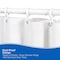 Kenney Mfg Rust-Proof Plastic Shower Curtain Double Hooks, Set of 12, White KN62104 - alternate 4
